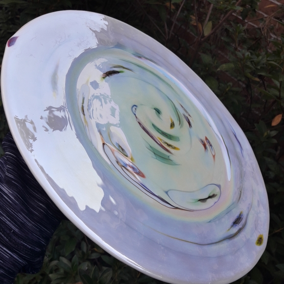 Murano Glass Plate Italian Art Glass Millefiori - Picture 8 of 16